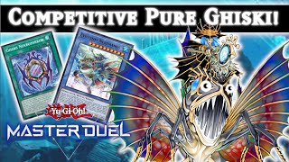 The Ultimate Pure Gishki Decklist and Combo Guide For Yugioh MasterDuel Competitive Ranked [upl. by Anicul]