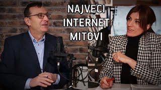 NAJVECI INTERNET MITOVI Tina i Miloslav Pogledi podcast  1 [upl. by Tserof278]