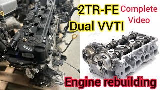 New 2TR 27L Dual VVTI Engine Rebuilding [upl. by Anahsar]