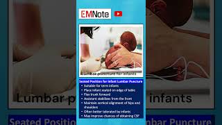 Lumbar Puncture for Infants nursing doctor medical [upl. by Rochella]