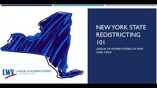 Redistricting 101 NYS After the 2020 Census [upl. by Leavitt301]