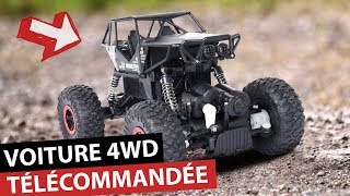 VOITURE TÉLÉCOMMANDÉE TOUT TERRAIN 4x4 pour ENFANTS  4WD 12KMH  SGILE Monster Rock Climber 🚙 [upl. by Midge182]