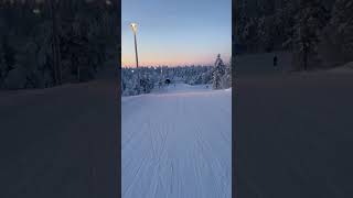 Levi Ski Resort Lapland Finland finland lapland levi skiresort winter sirkka skier ski [upl. by Good452]