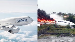 Lufthansa VS Air France [upl. by Ardekahs]