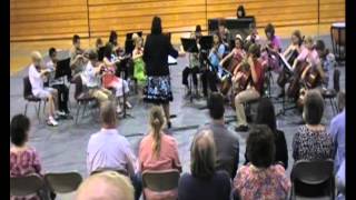 Twinkle by WA Mozart performed by the WACO 4th Grade Orchestra [upl. by Lew]