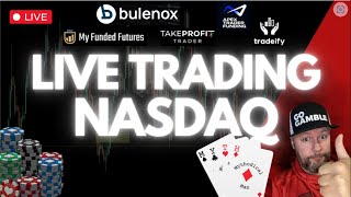 TRADING NASDAQ FUTURES LIVE [upl. by Llet842]