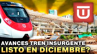 ►Así van los Avances del TREN El INSURGENTE Todo Sobre el Tren Interurbano MÉXICO  TOLUCA [upl. by Evander741]