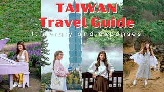 Taiwan travel guide total expenses itinerary and requirements  Jen Barangan [upl. by Hoye]