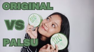 Cara membedakan Nature Republic aloe vera gel Original dengan yang Fake [upl. by Olegnaid]