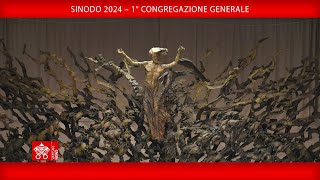 Sinodo 2024 –1° Congregazione generale 2 ottobre 2024 [upl. by Gram846]