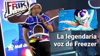 Gerardo Reyero la voz de Freezer cuenta su historia en el Friki Festival 2022 [upl. by Salem]