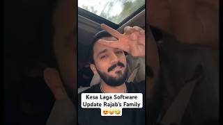 Software Update Kesa Laga Rajab’s Family 😜😍🤫 viralvideo youtubeshorts shortsfeed shorts [upl. by Hitoshi]