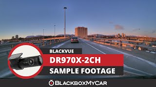 BlackVue DR970X2CH 4K UHD Dash Cam  Sample Footage  BlackboxMyCar [upl. by Groveman532]