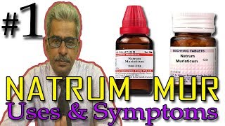 Natrum Mur in Hindi Part 1  Uses amp Symptoms in Homeopathy by Dr PS Tiwari [upl. by Tella]