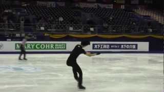 Yuzuru Hanyu World 2012331 FS Practice（羽生結弦） [upl. by Berky]