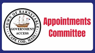 Appointments Committee 09122024 [upl. by Nomzzaj]