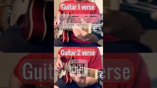 The 2 GUITARS of Day Tripper With TAB [upl. by Christianity]