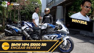 Review and Test Ride  Bmw HP4 Whyzul  Engear Review Ep32 [upl. by Laro]