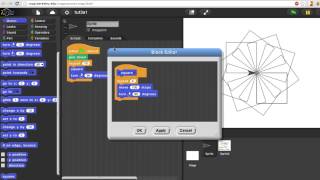 Snap Tutorial IIIA1 Make a block [upl. by Rees]