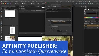 Affinity Publisher So funktionieren Querverweise [upl. by Furgeson]