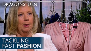 Fashion Reporter Turned Entrepreneur Pitches New Business Concept  Dragons Den [upl. by Heiner493]