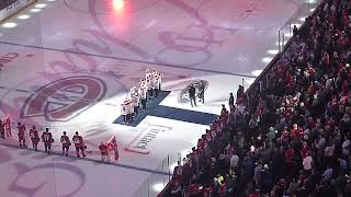 Montreal Canadiens 1976 1977 1978 1979 Stanley Cup winning teams honoured prior to game vs NYR [upl. by Brennen238]