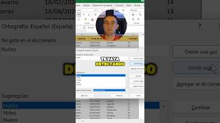 Aplica el Corrector Ortográfico en Excel Textos Sin Errores 📊✔️ [upl. by Solrak]