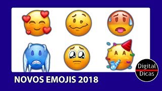 Novos emojis 2018 [upl. by Oberg]