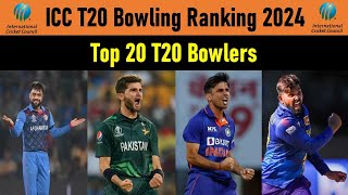 ICC T20 Bowling Ranking 2024  Top 20 T20 Bowlers [upl. by Jt417]