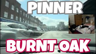 Pinner HA2 to Burnt Oak HA8 18924 [upl. by Ynohtnakram]