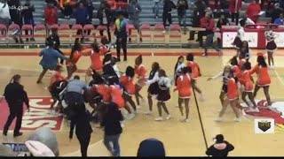 East St Louis cheerleading team shut down for season after fight [upl. by Alcus510]