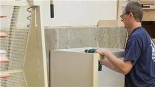 Cabinets Around the House  How to Install a Floor Cabinet [upl. by Nnyleak40]