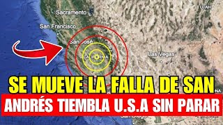 Urgente Tiembla la Falla De San Andrés alerta en USA tiembla el Mundo [upl. by Schroeder]