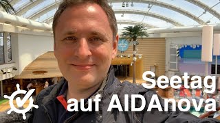 Rutschen Escape Room und Spinning am Seetag auf AIDAnova  Mediterrane Schätze  Vlog 2 [upl. by Qirat214]