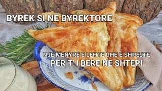 BYREK BYREKTORE TREKENDESH RECETE E LEHTE DHE E SHPEJTE [upl. by Esya]