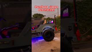 shorts Convertible Roof Modified Jeeps for Sale Available [upl. by Etneciv]