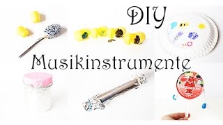 DIY 7 tolle Musikinstrumente für Kinder ganz einfach selber machen Basteln aus Müll [upl. by Almita379]