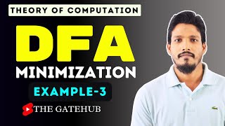 DFA Minimization  Example 3  Minimization of DFA  GATE CSE  TOC [upl. by Mcnalley182]