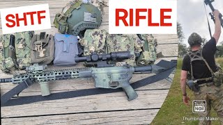 INFANTRYMAN SHTF RIFLE SETUP minuteman infantry shtf [upl. by Liew]