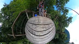 Navitat of Asheville  Canopy amp Zipline Adventures [upl. by Hgielra]