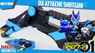 REVIEW  DX ATTACHE SHOTGUN  アタッシュショットガン Kamen Rider ZeroOne 仮面ライダーゼロワン RTV KAMEN RIDER VULCAN [upl. by Bithia]