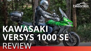 2019 Kawasaki Versys 1000 SE Review  bikesales [upl. by Cochard]