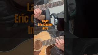 Layla  Eric Clapton Intro guitarra guitarristaericclaptonguitarcover guitarintroplayalong [upl. by Amalie234]