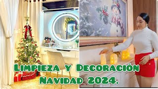 LIMPIEZA Y DECORACIÓN de mi habitación ￼Navidad 2024 [upl. by Zetrom]