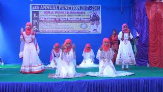 Iqra public school Neamatpur nabi nagar 3rdAnnual function  Allah Allah Allah song [upl. by Aicirtam]