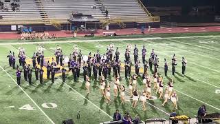 Hahnville High School Marching Band Edge of Glory 11724 [upl. by Elleinnad]