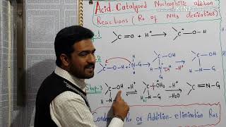 Acid catalysed Nucleophilic addition with ammonia derivatives [upl. by Alil]