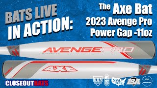 HITTING Axe Bat Avenge Pro Infrared Fastpitch Bat L158JR 10oz 11oz 2023 [upl. by Mayce716]