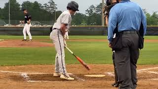 Trey Gauch 2nd Inning Behind Catcher View vs Freeman [upl. by Retseh]