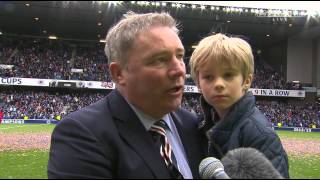 Ally McCoist End Of Season Speech Vs Berwick Rangers  4th May 2013 [upl. by Francois]